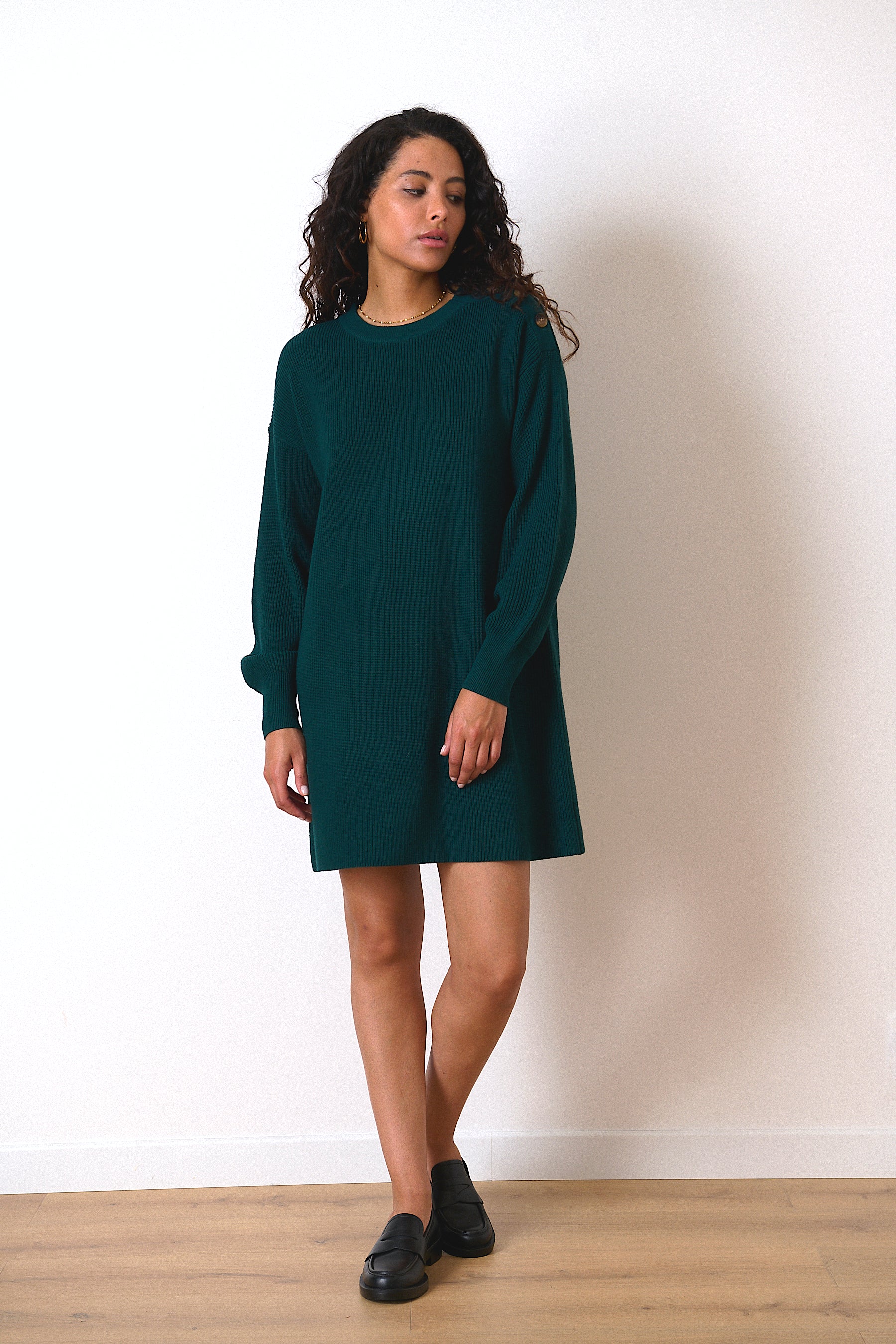 Robe pull verte clearance